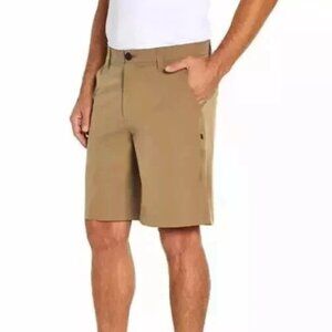 NEW Orvis Men's 32 Tech Cargo Shorts Khaki 4-Way Stretch Outdoor